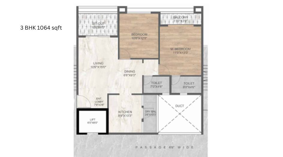 Ranjekar-Umashankar-Prasad-Gallery-3BHK-Small-Floor-Plan